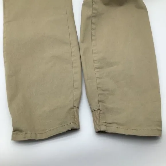 Hudson Jeans Mens Tailored Fit Jogger Twill Chino Pants‎ Tan Size 32 x 29 NWT